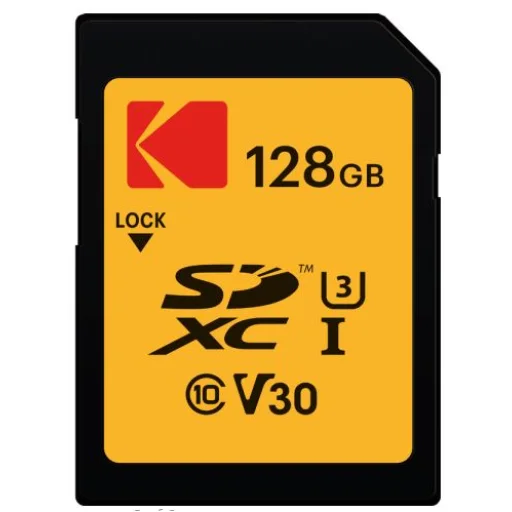 Kodak SDXC 128GB UHS-I U3 V30 Ultra Performance memóriakártya - 1