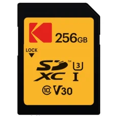 Kodak SDXC 256GB UHS-I U3 V30 Ultra Performance memóriakártya