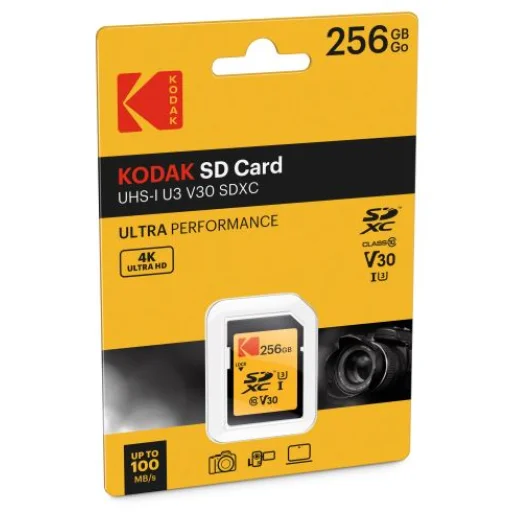 Kodak SDXC 256GB UHS-I U3 V30 Ultra Performance memóriakártya - 2