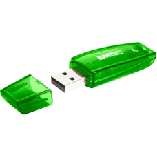 Emtec USB 2.0 C410 64GB zöld USB flash meghajtó