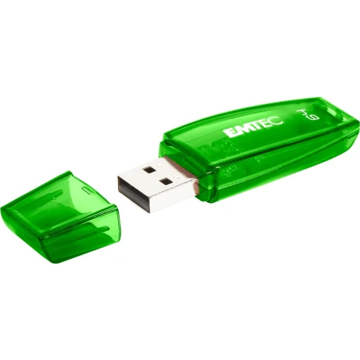 Emtec USB 2.0 C410 64GB zöld USB flash meghajtó - 1
