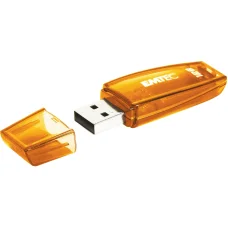 Emtec USB 2.0 C410 128GB narancssárga pendrive