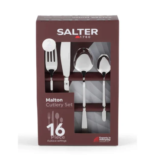Salter BW113282EU7 Malton 16 részes evőeszközkészlet - 6