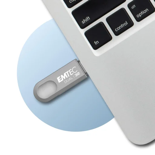Emtec USB 3.2 Type-C Dual D280 128GB USB kľúč - 6