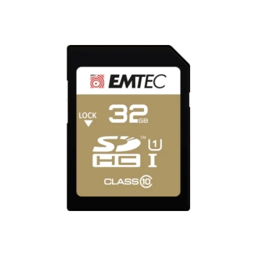 Emtec SDHC 32GB UHS-I U1 EliteGold memóriakártya - 1