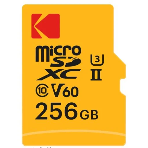 Kodak MicroSDXC 256GB UHS-II U3 A1 V60 Ultra Pro memóriakártya - 2
