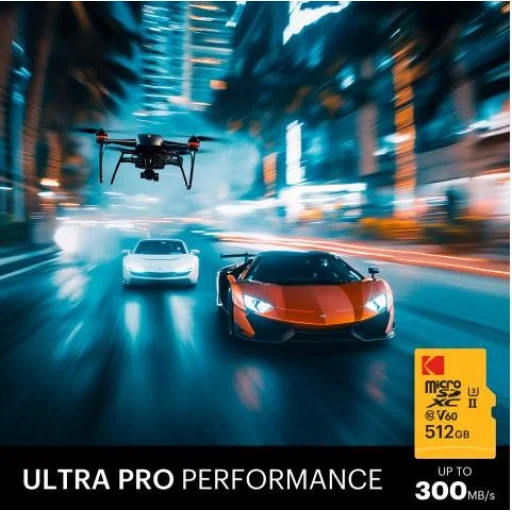 Kodak MicroSDXC 128GB UHS-II U3 A1 V60 Ultra Pro pamäťová karta - 3