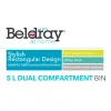 Beldray LA035235WHTFEU7 5 literes, kétrekeszes szemetes – fehér thumbnail