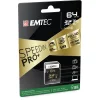 Emtec SDXC 64GB UHS-II U3 V90 SpeedIN Pro+ memóriakártya thumbnail
