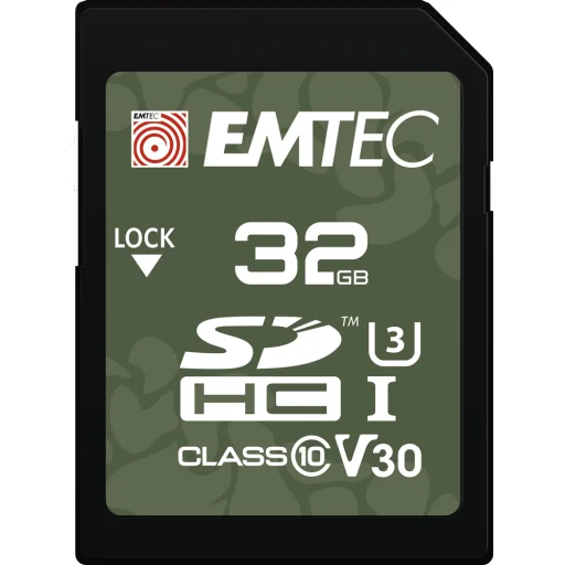 Emtec SDHC 32GB UHS-I U3 V30 Outdoor memóriakártya - 1