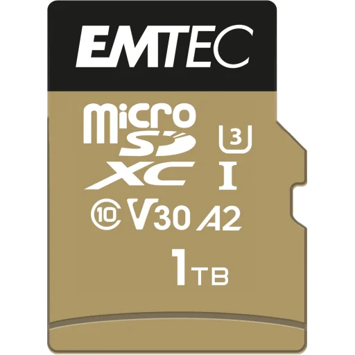 Emtec MicroSDXC 1TB UHS-I U3 V30 A2 SpeedIN Pro memóriakártya - 1