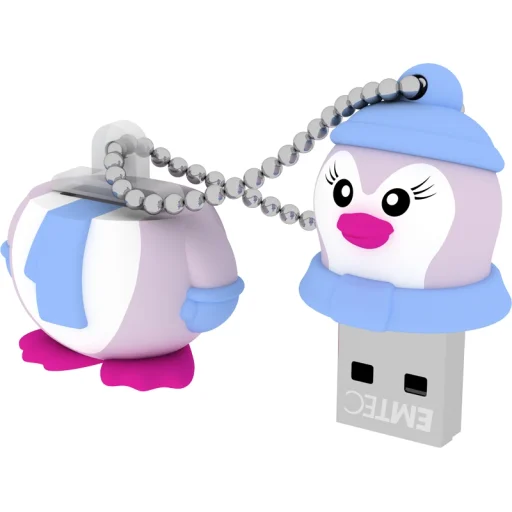 Emtec USB 2.0 M336 16GB Lady Penguin pendrive - 4