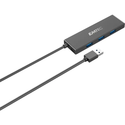 Emtec Hub Ultra Slim USB 3.2 4 portos USB-A elosztó - 2