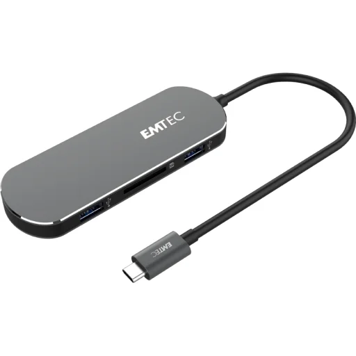 Emtec HUB 6 v 1 Type-C T650C USB-C rozbočovač - 2