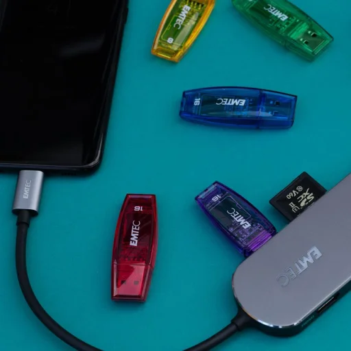 Emtec HUB 6 v 1 Type-C T650C USB-C rozbočovač - 7