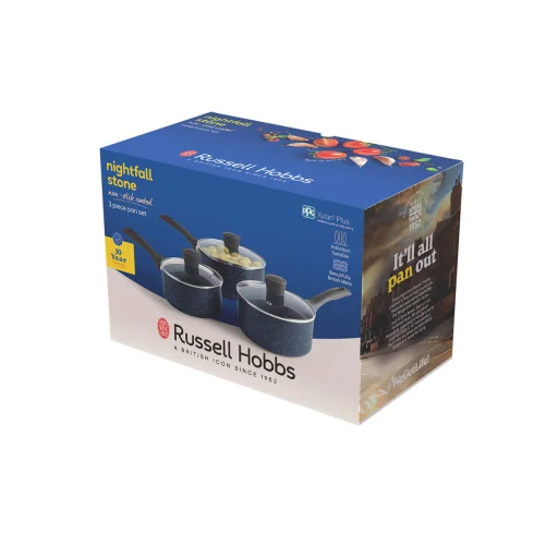 Russell Hobbs RH00847EU7 Nightfall Stone 3-dielna sada hrncov - 11