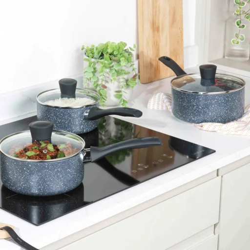 Russell Hobbs RH00847EU7 Nightfall Stone 3-dielna sada hrncov - 3