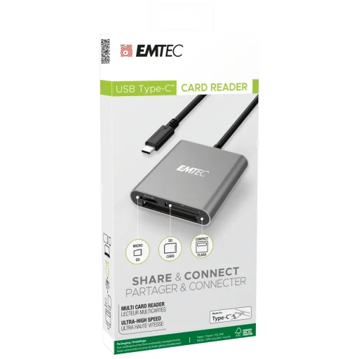 Emtec Type-C kártyaolvasó - 5