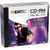 Emtec CD-RW 700 MB 4–12x Music Vibes 5 ks prepisovateľných CD thumbnail