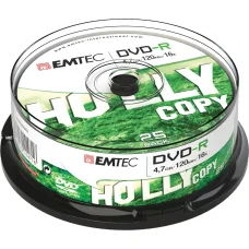 Emtec DVD-R 4,7 GB 16x Holly Copy 25 ks zapisovateľné DVD