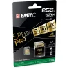 Emtec MicroSDXC 256GB UHS-I U3 V30 SpeedIN Pro memóriakártya thumbnail