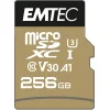 Emtec MicroSDXC 256GB UHS-I U3 V30 SpeedIN Pro memóriakártya thumbnail