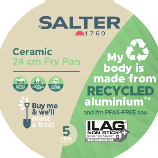 Salter BW12871EU7 kerámia 24 cm serpenyő - 8