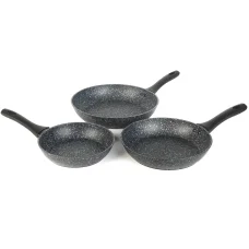 Salter BW11459BRMFOB Megastone Thermo Collar 3 részes serpenyőszett - 20/24/28 cm