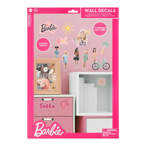 Paladone Barbie személyre szabható falmatricák - 1