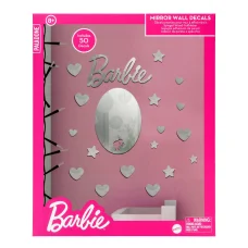 Paladone Barbie zrkadlová nálepka na stenu