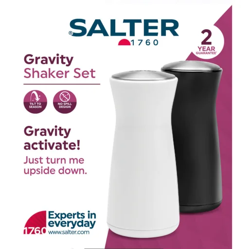 Salter BW129471EU7 Gravity sada mlynčekov na soľ a korenie - 8