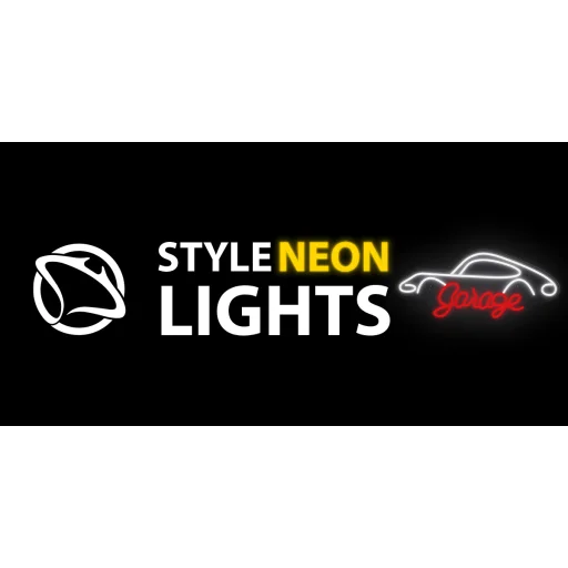 Manta SNL95WH Style Neon Lights Garage bielo-červená dekoratívna LED neónová lampa - 2