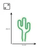 Manta SNL74GN Style Neon Lights CACTUS zöld dekorlámpa thumbnail