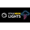 Manta SNL71BL Style Neon Lights Felhő Villámmal kék-rózsaszín lámpa thumbnail