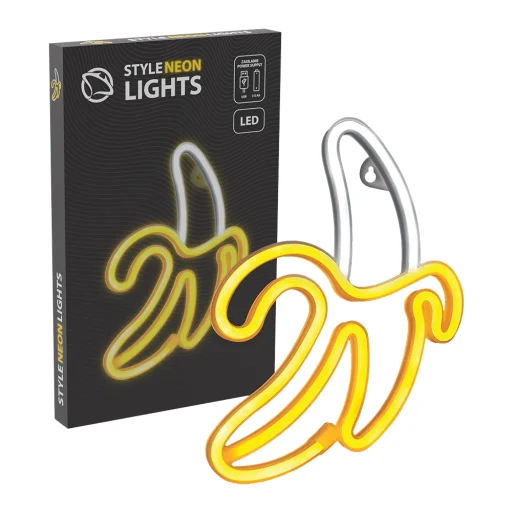 Manta SNL01WHT Style Neon Lights BANAN dekoračná LED lampa - 1