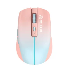 Tellur Silent Click bezdrôtová myš oranžová