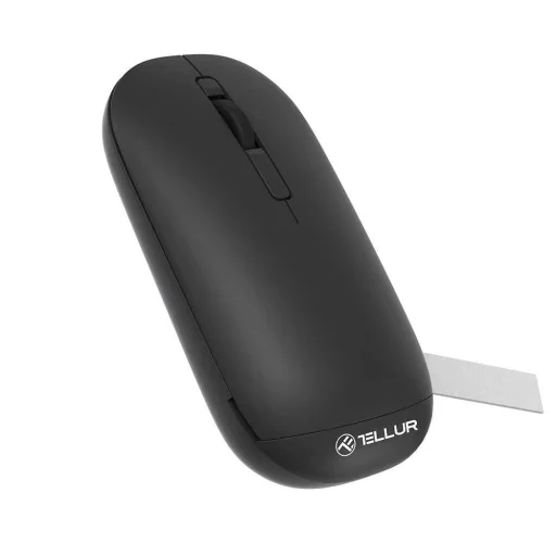 Bezdrôtová myš Tellur Gripper, čierna - 4