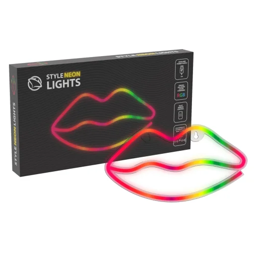 Manta SNL61RGB Style Neon Lights LIPS LED lámpa - 1