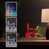 Manta SNL60RGB Style Neon Lights CAT LED dekorlámpa thumbnail