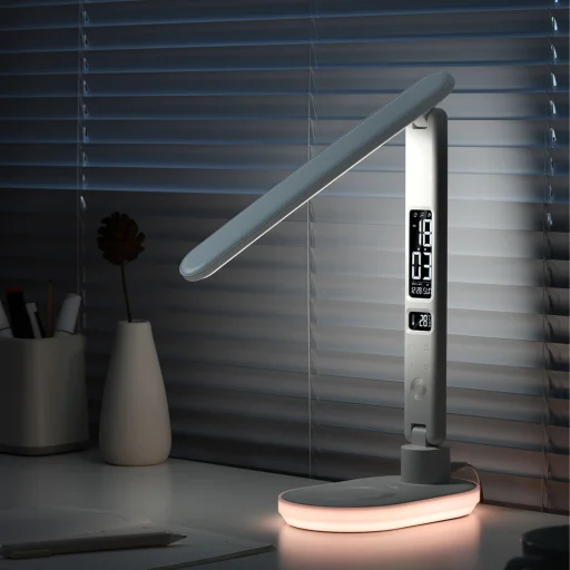 Hawk HW-LAMP03 LED stolná lampa biela RGB - 3