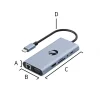 Hawk HW-HUB1101 11 v 1 USB-C adaptér thumbnail