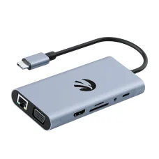 Hawk HW-HUB1101 11 v 1 USB-C adaptér