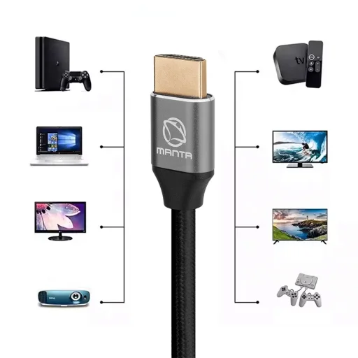 Manta HDMI 3 m 8K kábel - 5