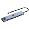 Hawk HW-HUB801 8 az 1-ben USB-C adapter thumbnail