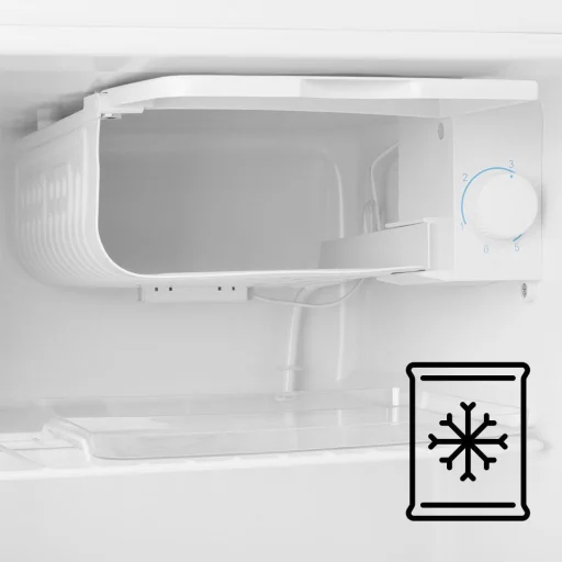 Manta MM515PSL hűtőszekrény 46L ezüst inox/fekete - 6