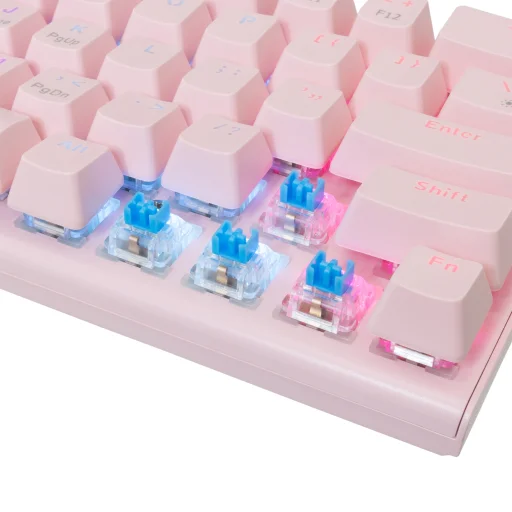 White Shark WAKIZASHI 2 gamer billentyűzet GK-002421V2 Pink US-Blue.SW - 7