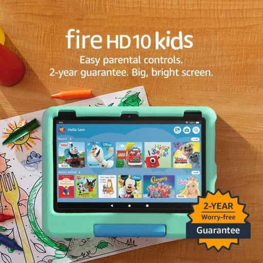 Amazon Fire HD10 Kids 13. generáció 32 GB 10,1" zöld tablet - 6