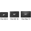 Amazon Fire HD 8 Tablet (2024) 3 GB / 32 GB čierny tablet thumbnail