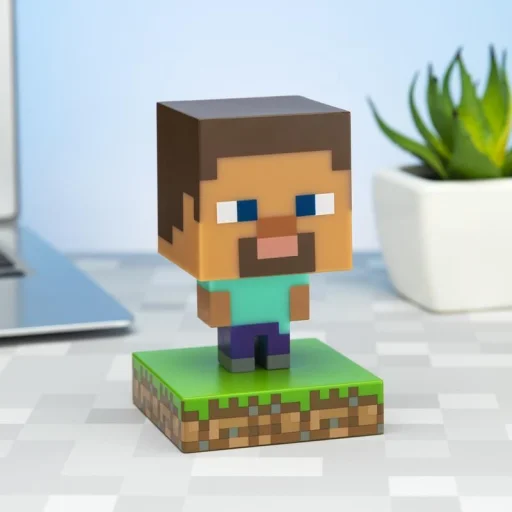 Paladone Minecraft Steve ikonová lampa - 2