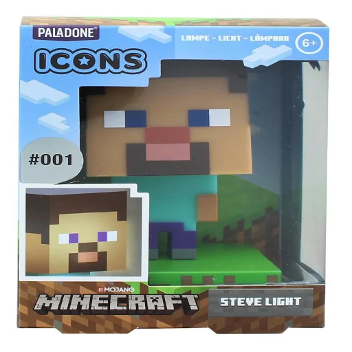 Paladone Minecraft Steve ikonlámpa - 4